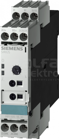 SIRIUS 1CO 24VAC/DC 100-127VAC Przekaźnik czasowy 16-funkc.
