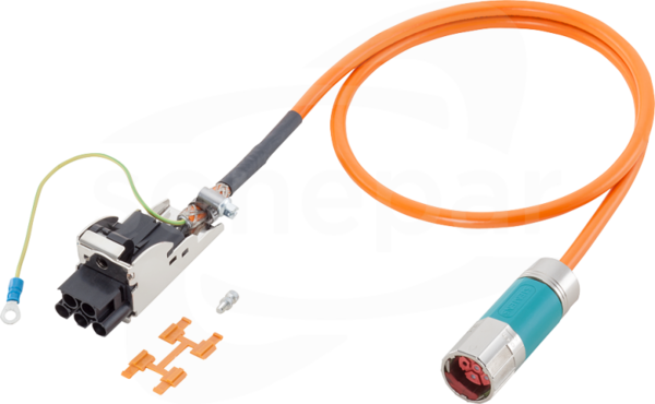 SINAMICS 4x1,5C C 0/10/2/0 Kabel zasilający
