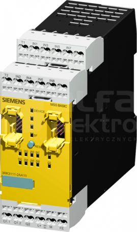 SIRIUS 4/8F-DI 1F-RO 1F-DO 24VDC Moduł podstawowy przekaźnik bezp.program