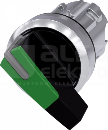 SIRIUS ACT 22mm O-I b/samop.zielony Przełącznik z możl.podśw.metal
