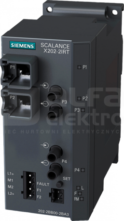 SCALANCE X202-2IRT 2xRJ45 2xBFOC Switch