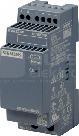 LOGO POWER 5VDC/3A 100-240VAC Zasilacz