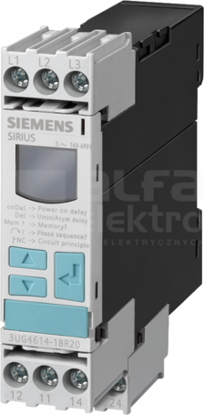 SIRIUS 3UG46141BR20 Przekaźnik kontroli faz