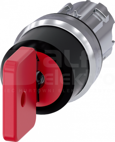 SIRIUS ACT 22mm I-O-II b/samop.czerwony Przełącznik z kluczem OMR metal