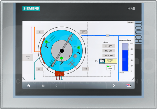 SIPLUS HMI TP900 COMFORT Panel graficzny