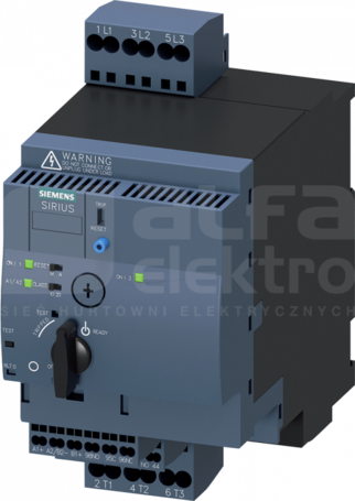 SIRIUS 690V 1-4A 24VAC/DC nawrotny Rozrusznik silnikowy