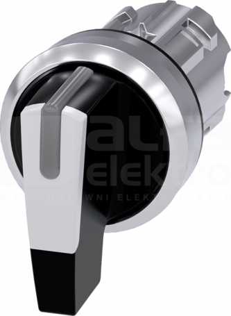 SIRIUS ACT 22mm I-O-II czarny Przełącznik z możl.podśw.metal