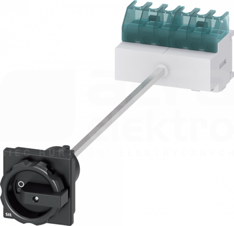 SENTRON 6P 25A czarny Rozłącznik główny