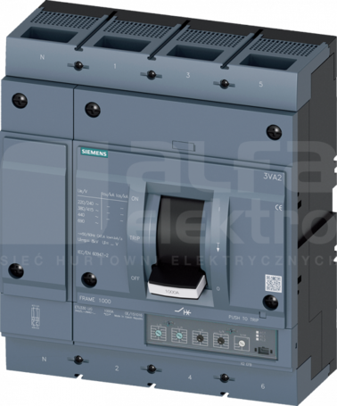 3VA25 1000A 4P Wyłącznik