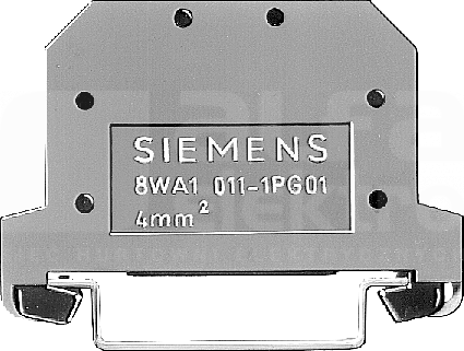 8WA10111PG00 4mm2 Zacisk PE