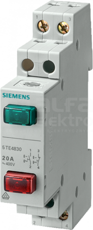5TE4831 1NO/1NC+1NO/1NC 20A Łącznik przyciskowy