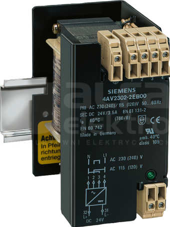 4AV23062EB000A 24VDC/3,5/4,2A ZASILACZ SIRIUS
