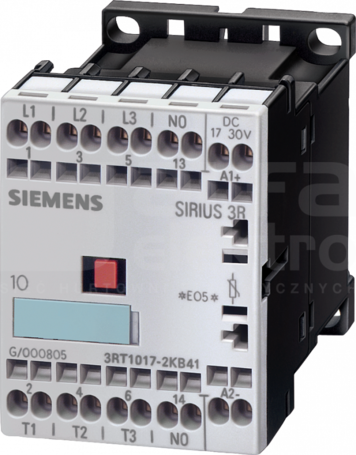 SIRIUS 12A 5,5kW 24VAC 2NO+2NC 50Hz Stycznik 3P