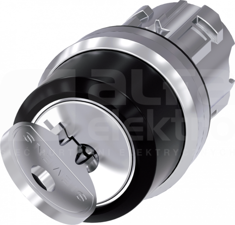 SIRIUS ACT 22mm O-I b/samop. Przełącznik z kluczem RONIS metal