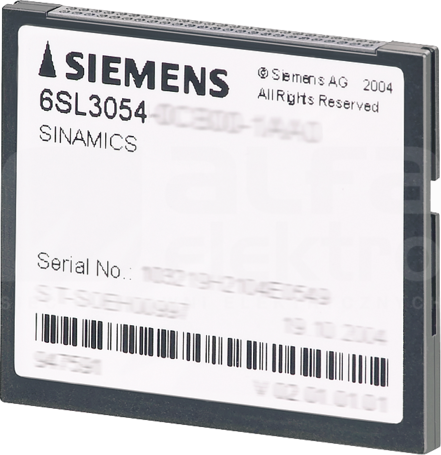 SINAMICS S120 COMPACTFLASH V4.7 Karta pamięci z licencją