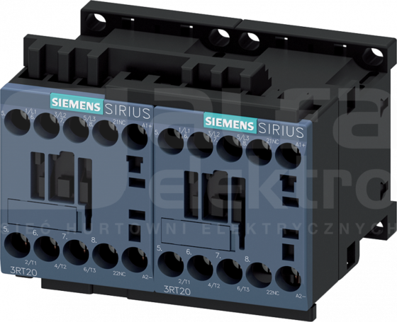 SIRIUS 4kW 24V rewers. Kombinacja stycznikowa