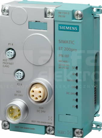 SIMATIC DP ET 200 PRO IM154-3 PN HF Moduł połączeniowy