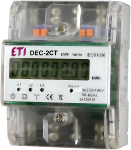 DEC-2CT Licznik energii trójfazowy