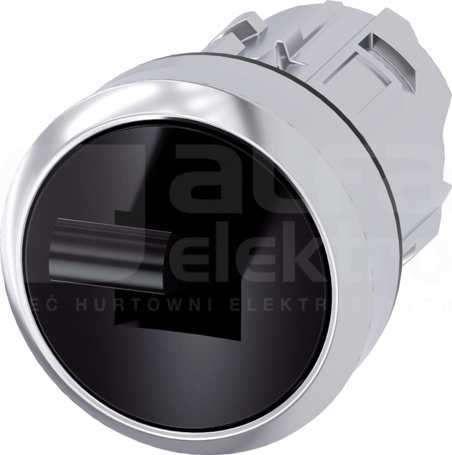 SIRIUS ACT 22mm O-I czarny z samopowrotem Przełącznik dźwigienkowy metal