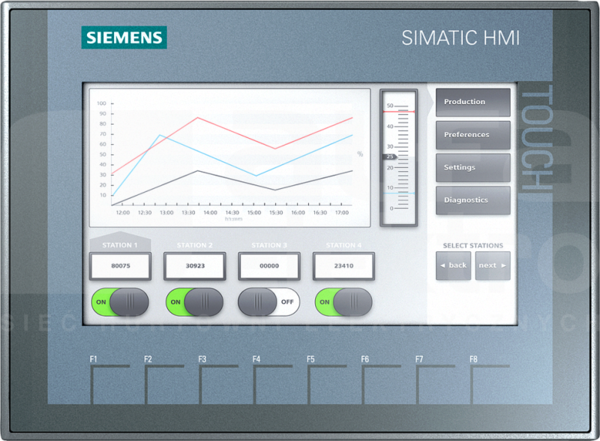 SIPLUS HMI KTP700 BASIC DP Panel graficzny