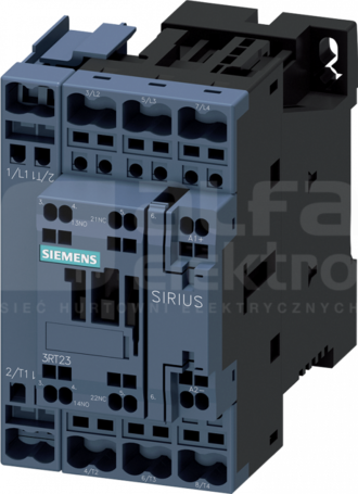SIRIUS 50A 24VDC 1NO+1NC Stycznik 4P