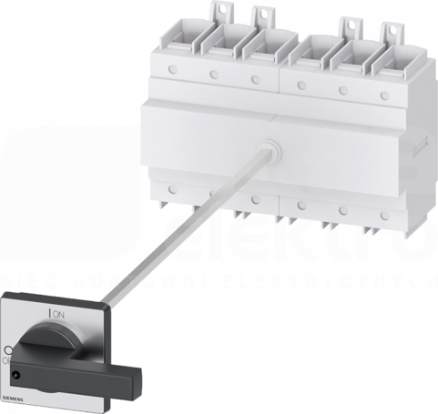 SENTRON 6P 160A czarny Rozłącznik główny