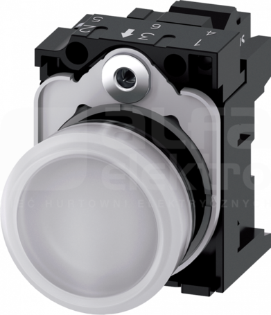 SIRIUS ACT 22mm 230VAC biały Lampka sygnalizacyjna+bl.LED tworzywo