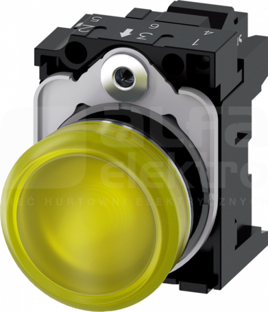 SIRIUS ACT 22mm 110VAC żółty Lampka sygnalizacyjna+bl.LED metal