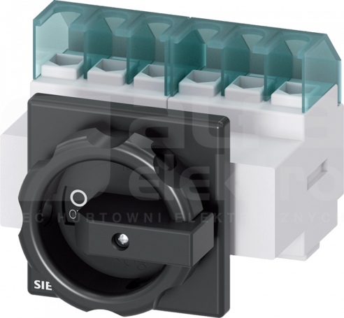 SENTRON 6P 32A czarny Rozłącznik główny
