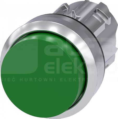 SIRIUS ACT 22mm z samop.zielony Przycisk wystający metal
