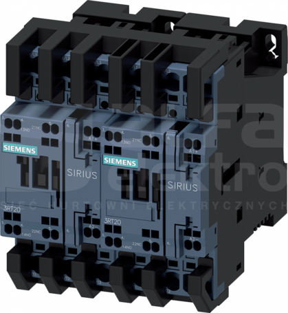 SIRIUS 18,5KW 24VDC rewers. Kombinacja stycznikowa