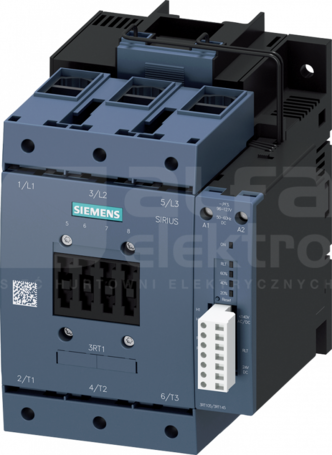 SIRIUS 115A 55kW 200-277VUC 1NO+1NC Stycznik 3P