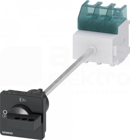 SENTRON 3P 63A czarny Rozłącznik główny