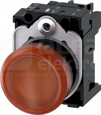 SIRIUS ACT 22mm 110VAC bursztynowy Lampka sygnalizacyjna+bl.LED tworzywo