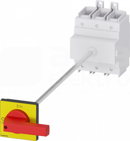 SENTRON 3P 250A czerwony/żółty Rozłącznik główny/awaryjny