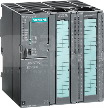 SIMATIC S7-300 CPU314C-2DP 24/16/4/2 Sterownik PLC