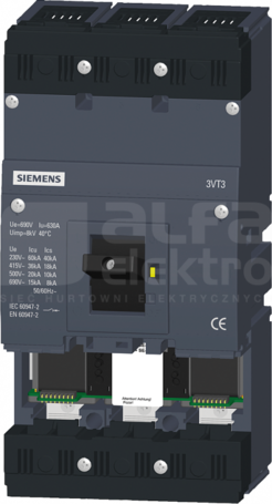 SENTRON 3P 630A 65kA Blok łączeniowy wyłącznika