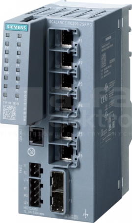 SCALANCE XC206-2SFP G 6xRJ45 2xSFP 1xCONSOLE Switch