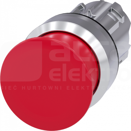 SIRIUS ACT 22mm z samop.czerwony Przycisk grzybkowy metal