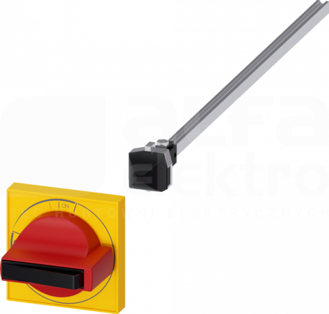 SENTRON 300mm czerwony/żółty Napęd drzwiowy