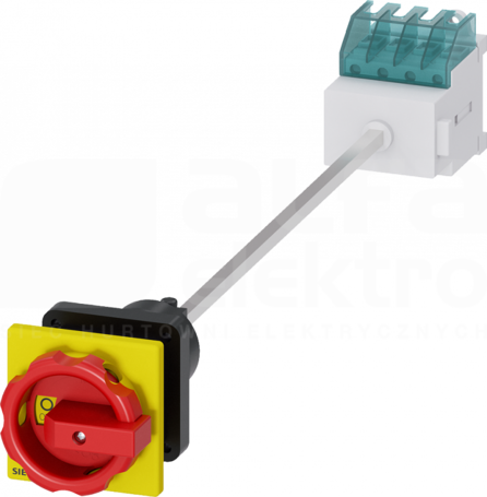 SENTRON 4P 16A czerwony/żółty Rozłącznik główny/awaryjny