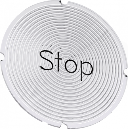 SIRIUS ACT STOP Etykieta wkładana