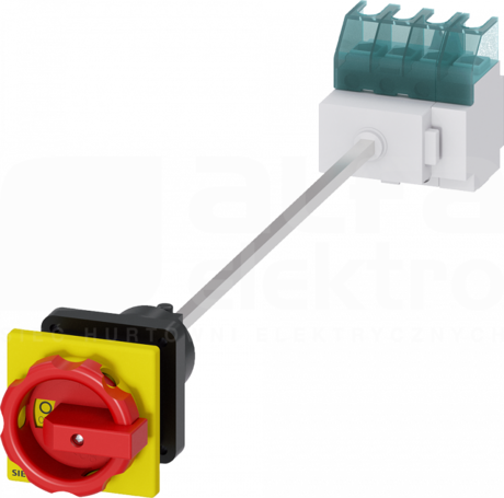 SENTRON 4P 32A czerwony/żółty Rozłącznik główny/awaryjny