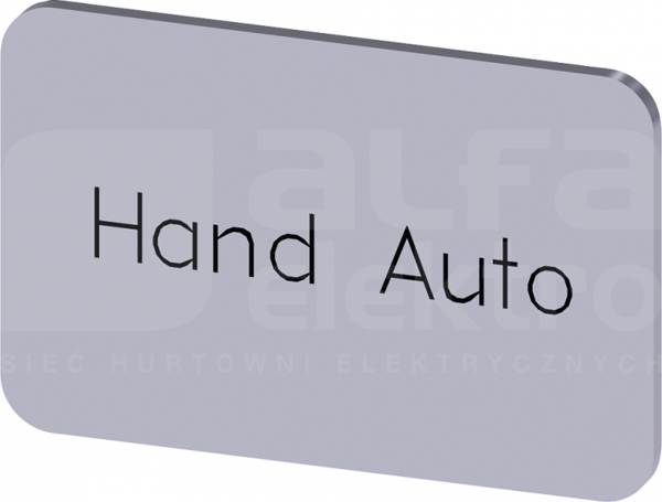 SIRIUS ACT HAND AUTO Etykieta wkładana