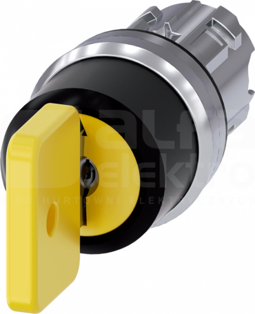 SIRIUS ACT 22mm I-O-II żółty Przełącznik z kluczem OMR metal