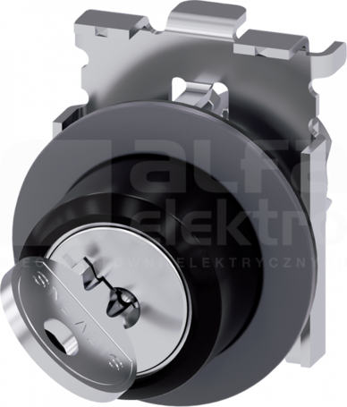 SIRIUS ACT 30mm O-I z samop. Przełącznik z kluczem RONIS metal