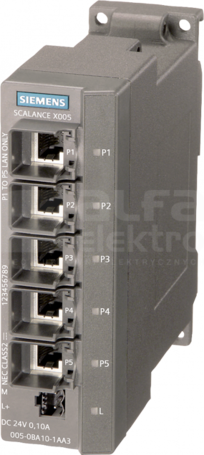 SCALANCE X005 5xRJ45 Switch