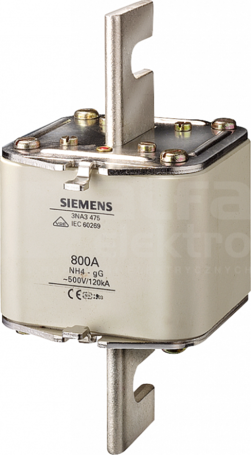 SENTRON NH4 1000A 500V gG Wkładka bezpiecznikowa