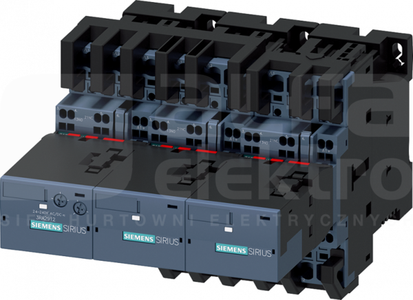SIRIUS 22kW 24VDC gwiazda-trójkąt Kombinacja stycznikowa