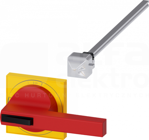 SENTRON 300mm czerwony/żółty Napęd drzwiowy